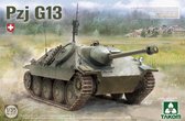 1:35 Takom 2177 Pzj G13 Tank Plastic Modelbouwpakket