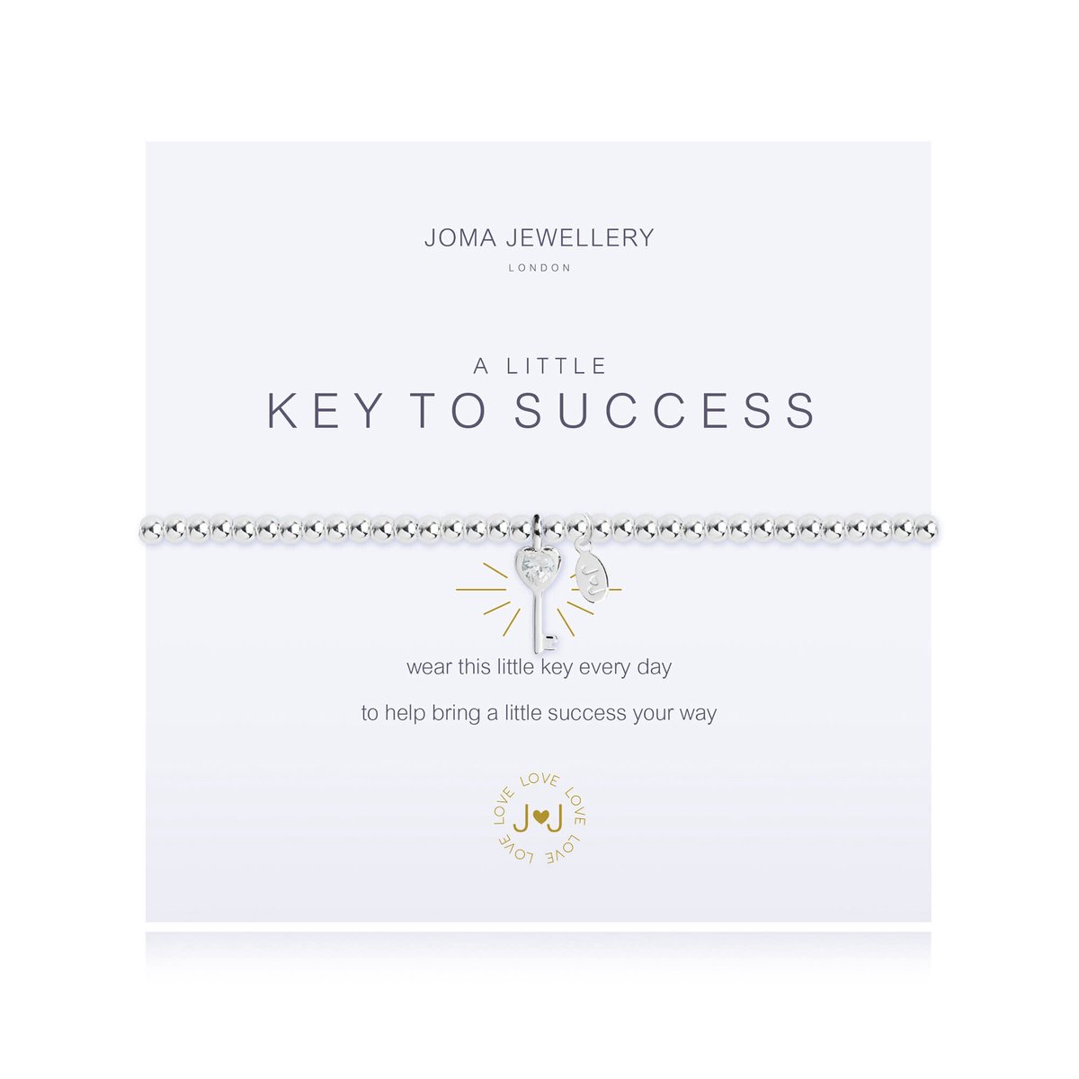 Joma Jewellery - A Little - Key to Succes - Armband