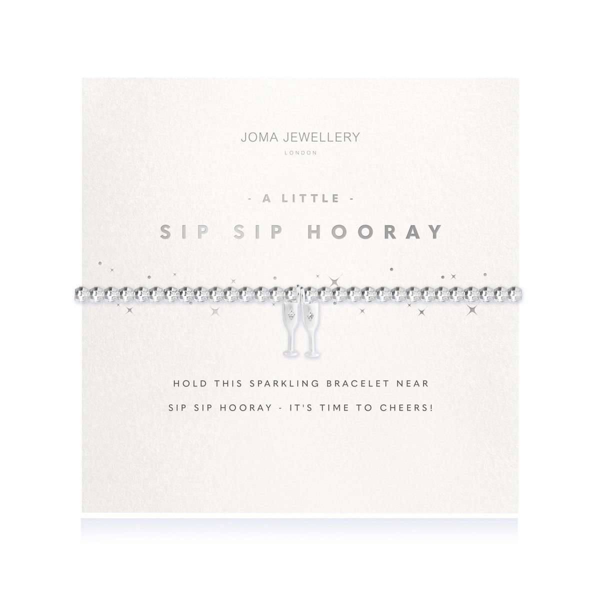 Joma Jewellery - A Little - Sip Sip Hooray - Armband