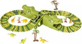Circuit de course iBello Dinosaurus avec iBello de dinosaures