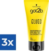 Got2b Glued Styling Gel 150 ml - Voordeelverpakking 3 stuks