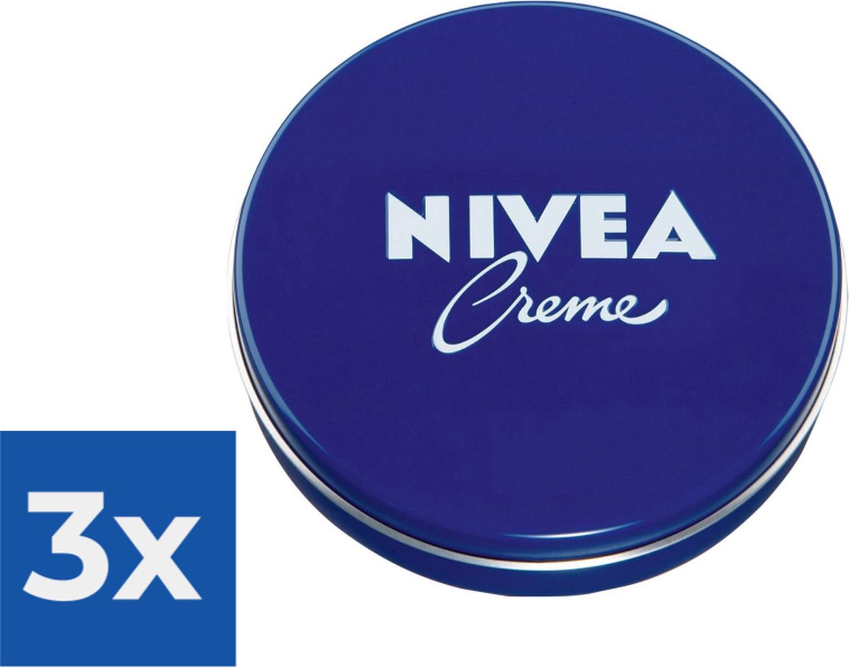 NIVEA Crème - 150 ml - Bodycrème - Voordeelverpakking 3 stuks