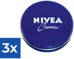 NIVEA Crème - 150 ml - Bodycrème - Voordeelverpakking 3 stuks