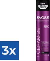 Syoss Styling-Hairspray Ceramide - 1 stuk - Voordeelverpakking 3 stuks