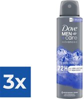 Dove Men+care cool fresh deodorant spray - Voordeelverpakking 3 stuks