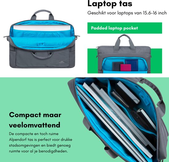 Porsche Design Urban Eco laptoptas 13 inch blue | 013587-Blauw Porsche Design Urban Eco laptoptas 13 inch blue | 013587-Blauw
