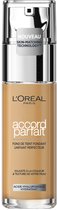 L’Oréal Paris - Accord Parfait Foundation - 5N - Natuurlijk Dekkende Foundation met Hyaluronzuur en SPF 16 - 30 ml