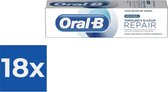 Oral-B Tandpasta - Tandvlees & Glazuur Repair - 75ml - Voordeelverpakking 18 stuks