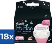 Wilkinson Woman Scheermesjes Intuition Ultra Moisture 3 stuks - Voordeelverpakking 18 stuks