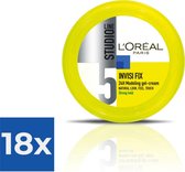 L'Oréal Paris Studio Line Invisi Fix 24H Modeling Gel - 150 ml - Strong Hold - Voordeelverpakking 18 stuks