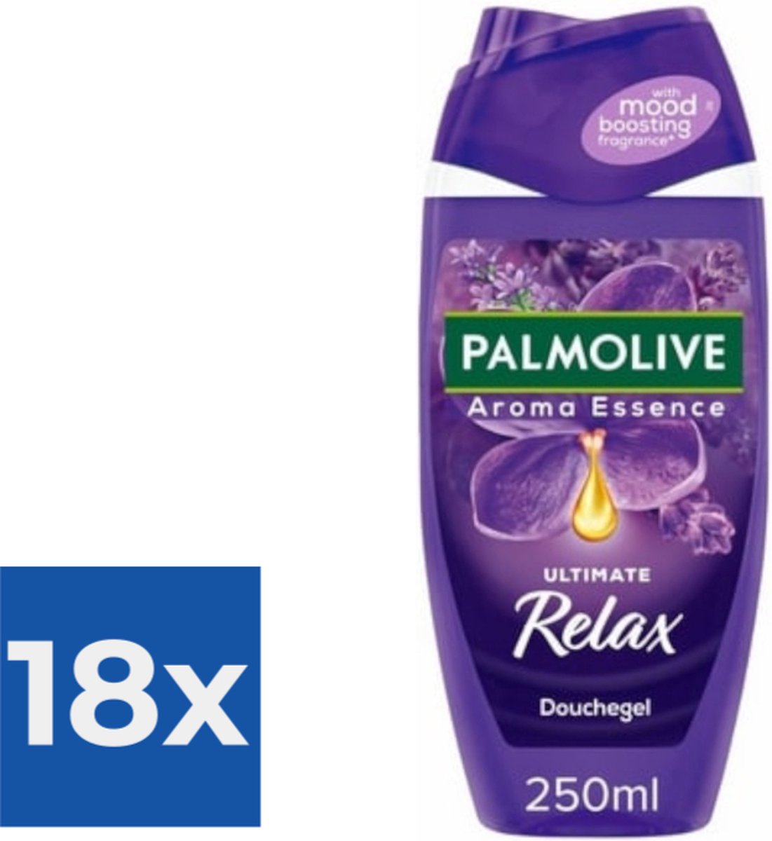 Goedkoopste Palmolive Douchegel  Sunset Relax Lavendel 250 ml - Voordeelverpakking 18 stuks