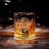 wisky glas - cadeauset voor mannen, papa, tumbler voor Scotch, cocktail, rum - Whiskyglazen 12pcs