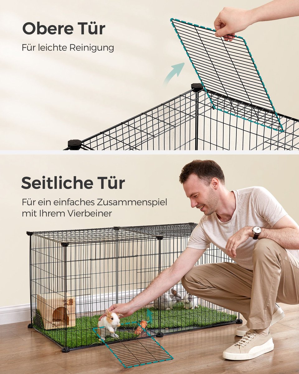 Signature Home Greeting dog run - cage pour chien - Hutte pour