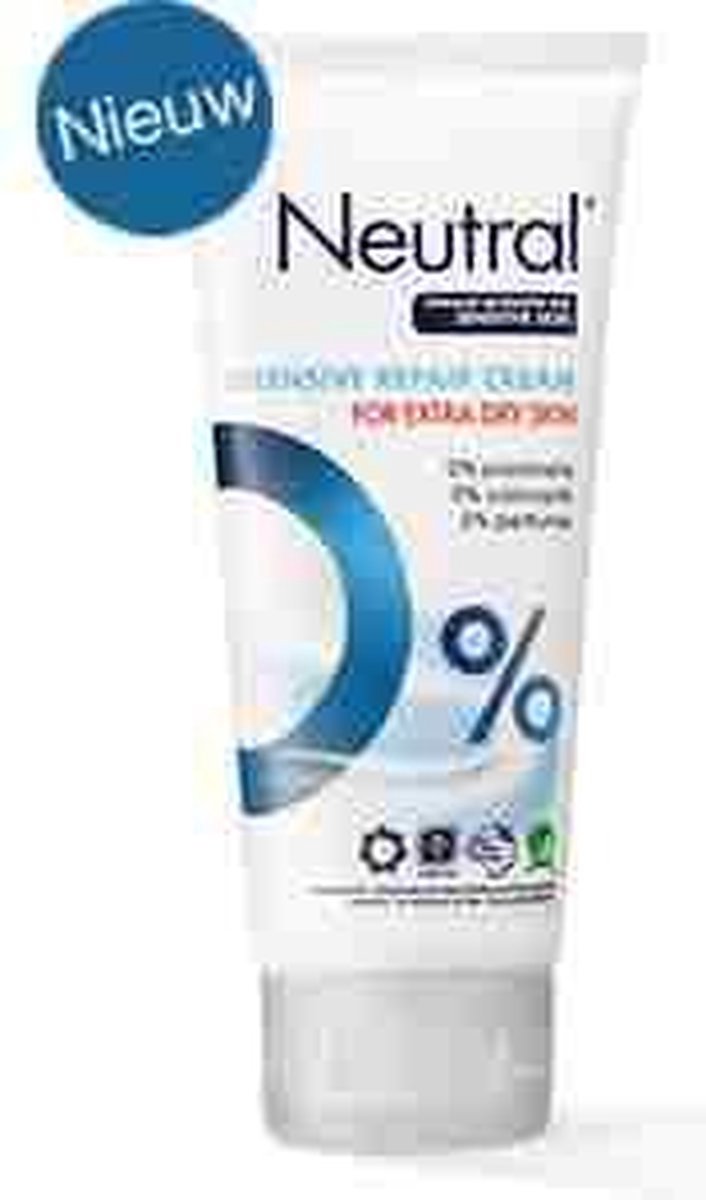 Bol.com Neutral 0% Intensive Repair Cream - 100 ml - Bodycrème - Voordeelverpakking 12 stuks aanbieding