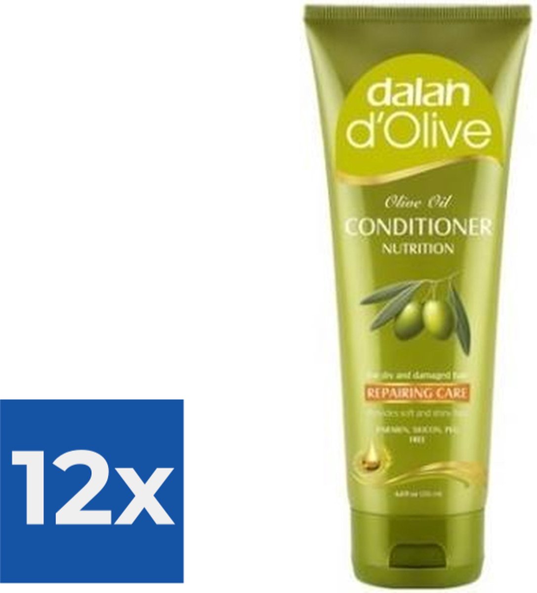 Dalan d’Olive Conditioner Repairing Care 200ml - Voordeelverpakking 12 stuks