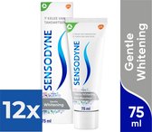 Sensodyne Gentle Whitening tandpasta voor gevoelige tanden 75 ml - Voordeelverpakking 12 stuks
