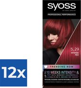 SYOSS Color baseline 5-29 Intense Red - 1 stuk - Voordeelverpakking 12 stuks