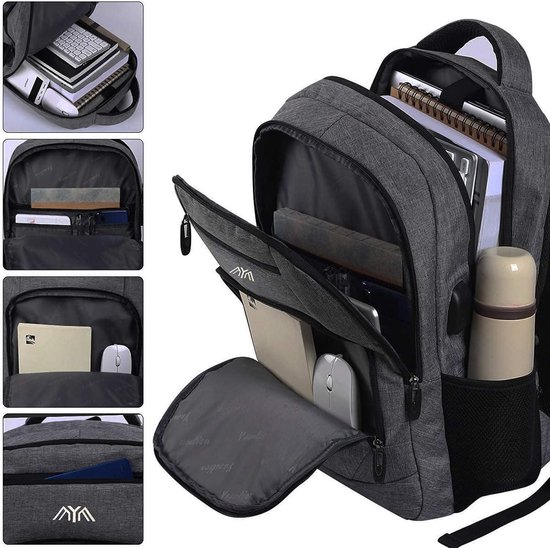 Waytex 71050 Urban Rugzak Laptop PC 15 inch Man Vrouw - Vergelijk prijzen