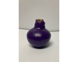 Wax amaryllis paars - wax bol