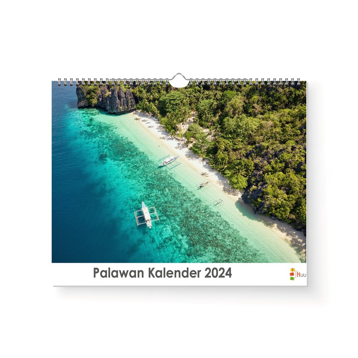 XL 2024 Kalender - Jaarkalender - Palawan