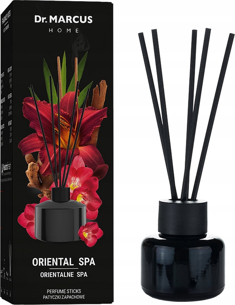 Dr. marcus Home Oriental Spa geurstokjes 100 ml Fragrance sticks voor in huis of op kantoor Huisparfum