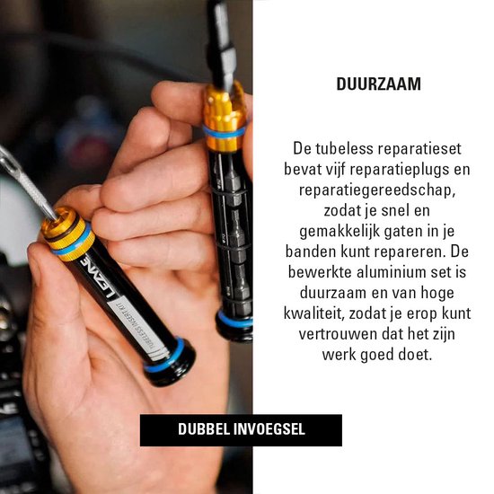 Lezyne Dual Insert Kit - Mountainbike gereedschapsset - Roestvrij - Aluminium - Zwart van Lezyne — afbeelding 4