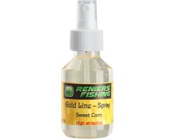 Reniers Fishing Gold Line Spray 100ml – Onverdunde Attractieve Aasspray - Smaak : Squid & Octopus