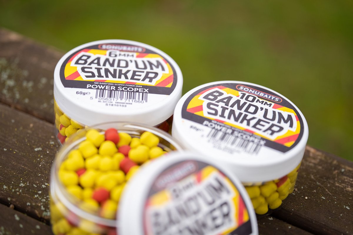 Sonubaits Band'um Sinker 10mm - Smaak : Power Scopex
