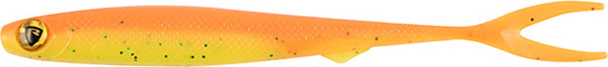 Fox Rage Ultra UV Slick Finesse 11cm - Kleur : Orange Chartreuse