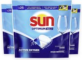 Sun Optimum Regular - Capsules pour lave-vaisselle - Paquet économique - 3 x 26 pièces