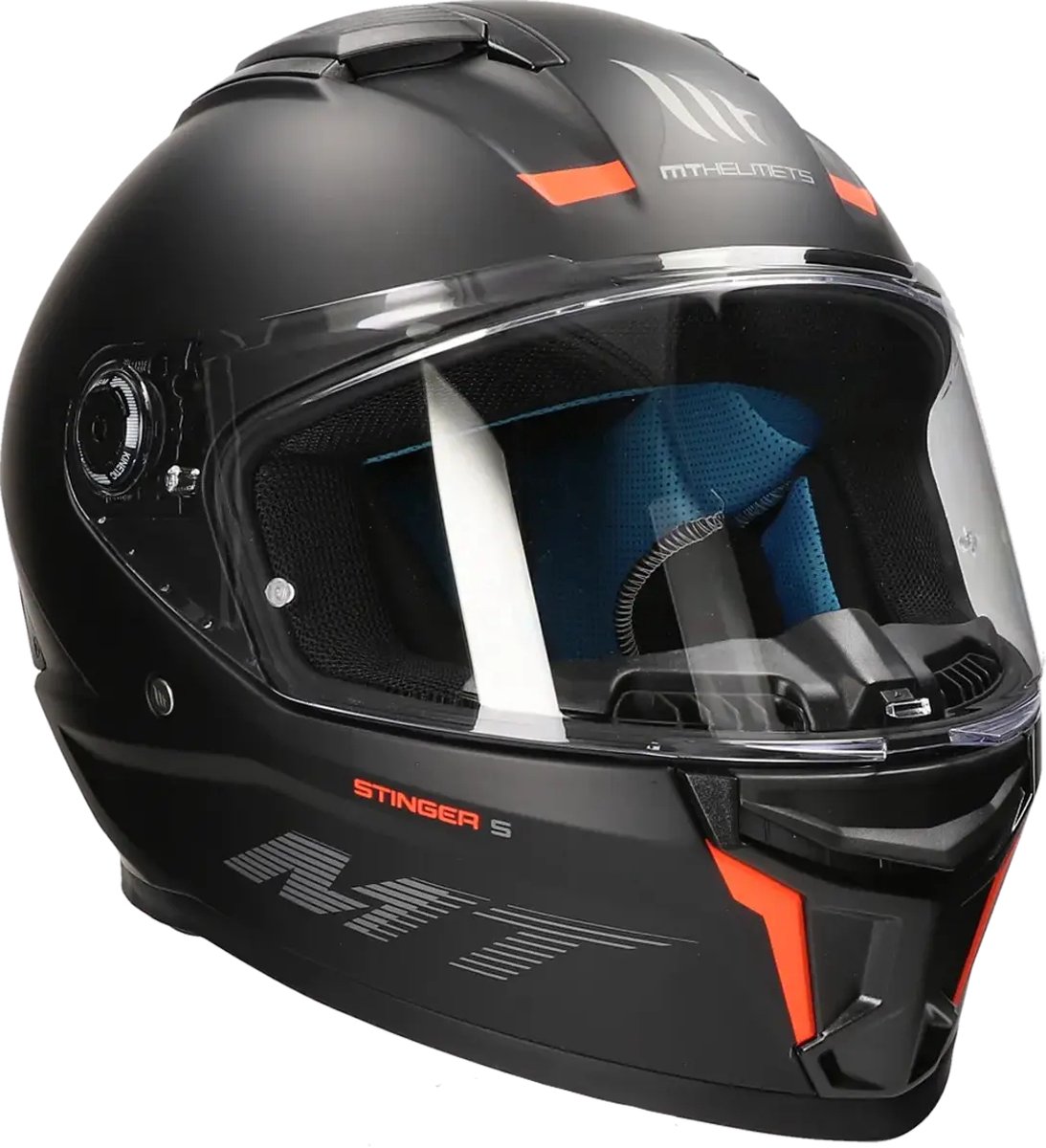 MT Helm Stinger II mat zwart maat XL
