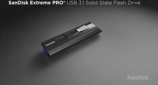 Sandisk extreme pro usb 3.1 128gb - un SSD dans une clé USB 