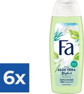 Fa Douchegel - Yoghurt & Care Aloe Vera 250 ml - Voordeelverpakking 6 stuks