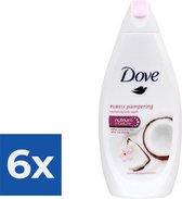 Dove Douchegel - Coconut & Jasmine 500 ml - Voordeelverpakking 6 stuks