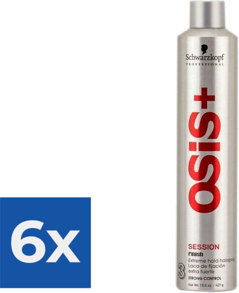 OSIS Haarspray - Session Strong Control 500 ml - Voordeelverpakking 6 stuks