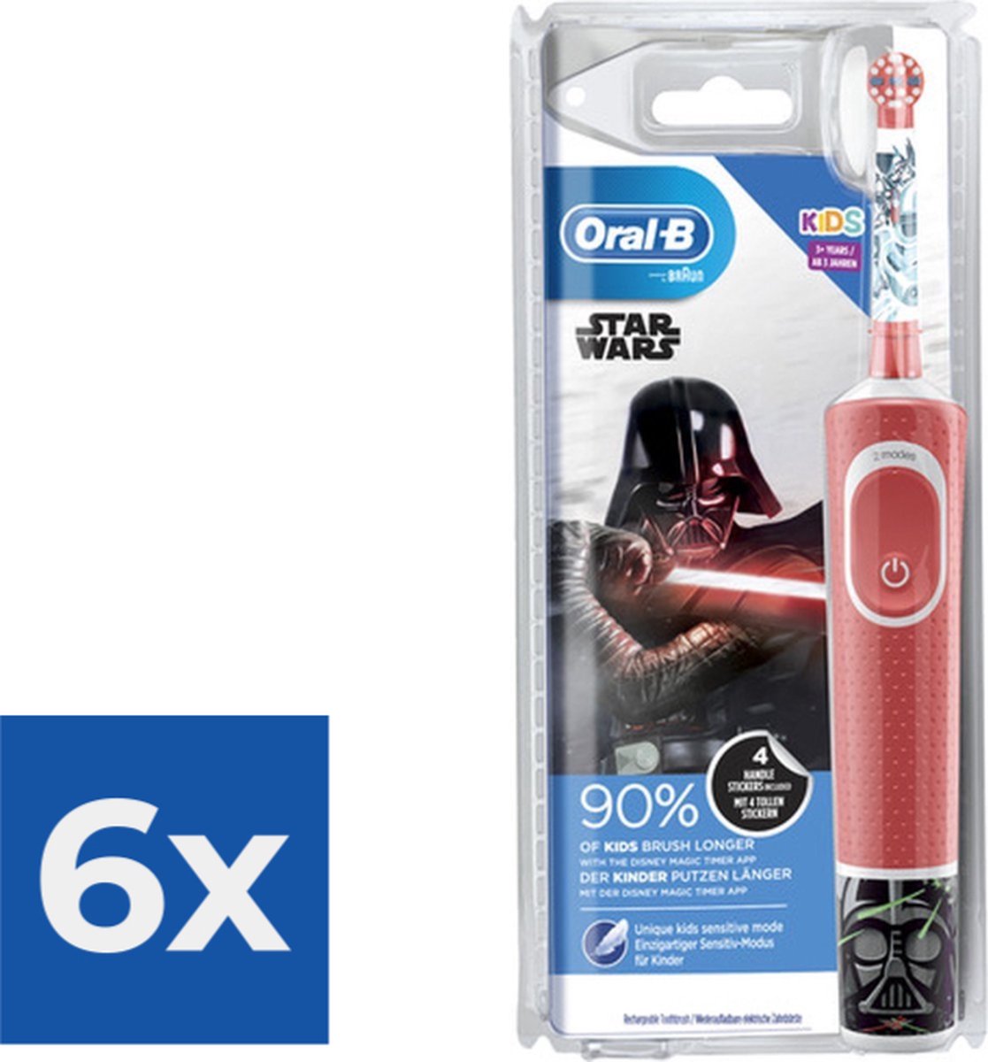 Oral-B Kids Elektrische Tandenborstel - Star Wars - Voordeelverpakking 6 stuks