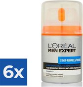 L’Oréal Paris Men Expert Anti Rimpel Dagcrème - 50 ml - Voordeelverpakking 6 stuks
