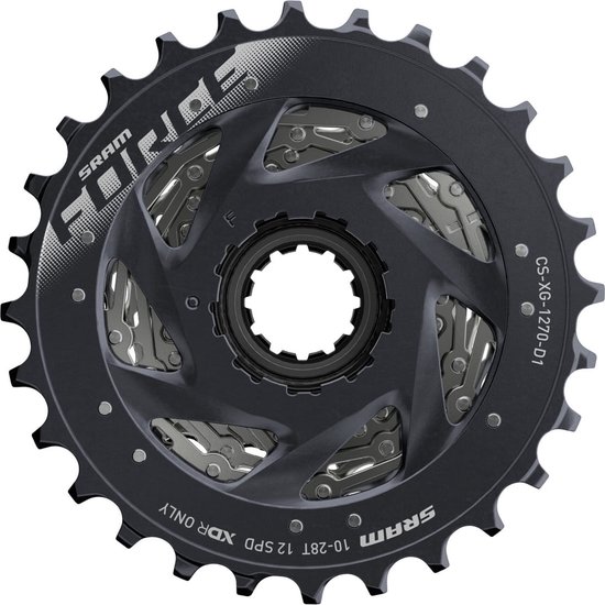 SRAM Force AXS XG-1270 cassette zilver — afbeelding 3