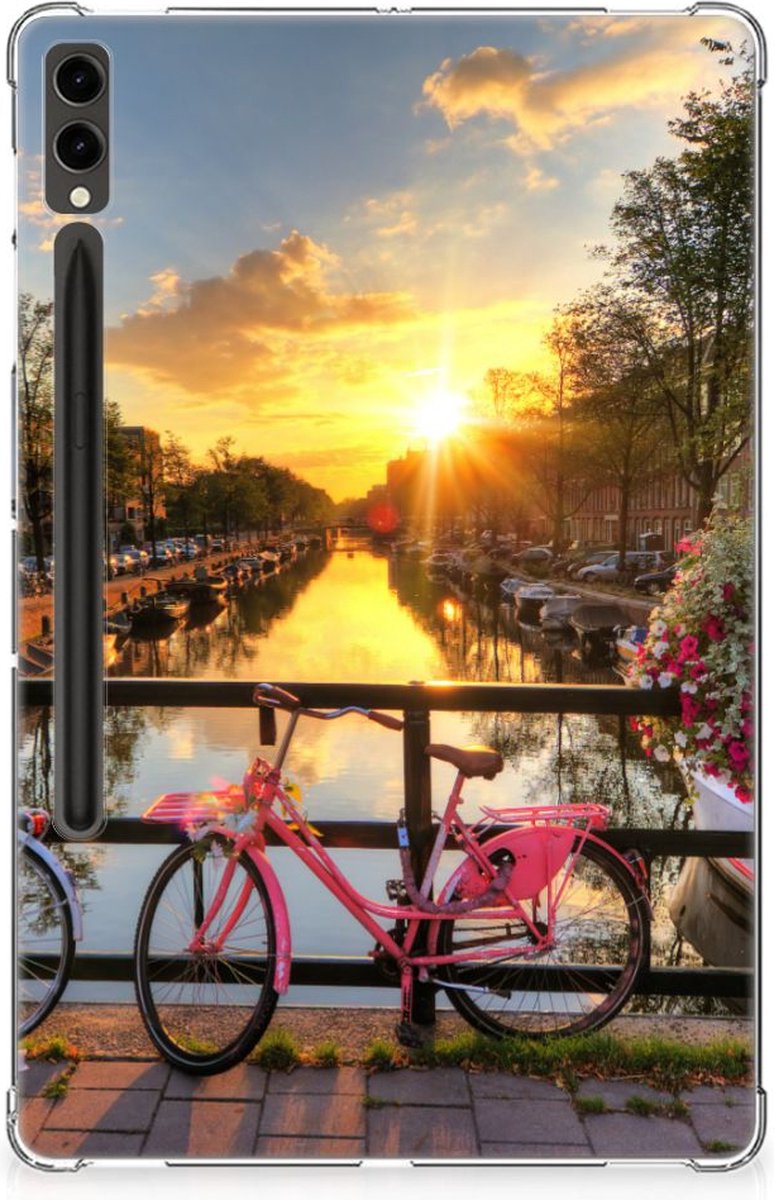 Samsung Galaxy Tab S9 Plus Hip Hoesje Amsterdamse Grachten