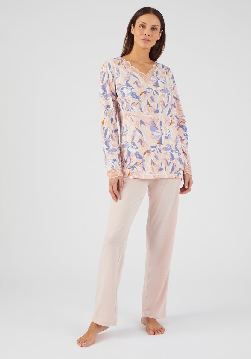 Damart - Pyjama - Dames - Roze - 38-40 (S) | bol