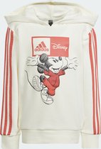 adidas Sportswear adidas x Disney Mickey Mouse Joggingpak met Hoodie - Kinderen - Wit- 122