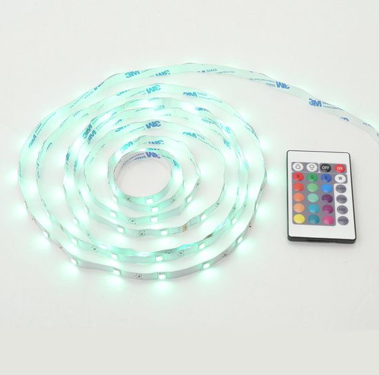 EGLO LED Stripe-E LED Strip - LED - 500 cm - Wit - RGB - Dimbaar | bol