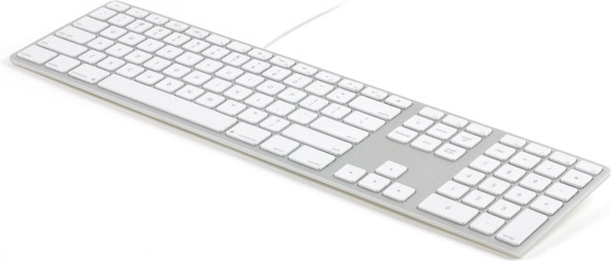 Matias MT1005AL Toetsenbord QWERTY, US-Engels, Mac Aluminium