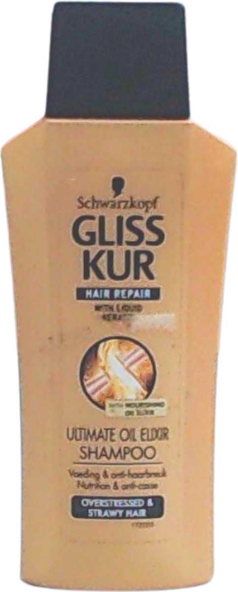Gliss Kur Hair Repair Ultimate Oil Elixir Shampoo Travel Size - 50 ml