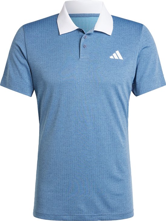 adidas Performance Tennis FreeLift Poloshirt - Heren - Blauw- S