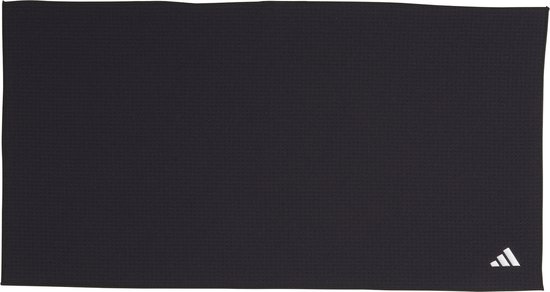 adidas Performance Microfiber Players Handdoek - Unisex - Zwart- 1 Maat