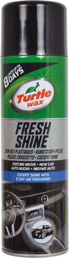 Turtle Wax 52863 GL Fresh Shine New Car 500ml | Kunststof reiniger auto | Interieurreiniger