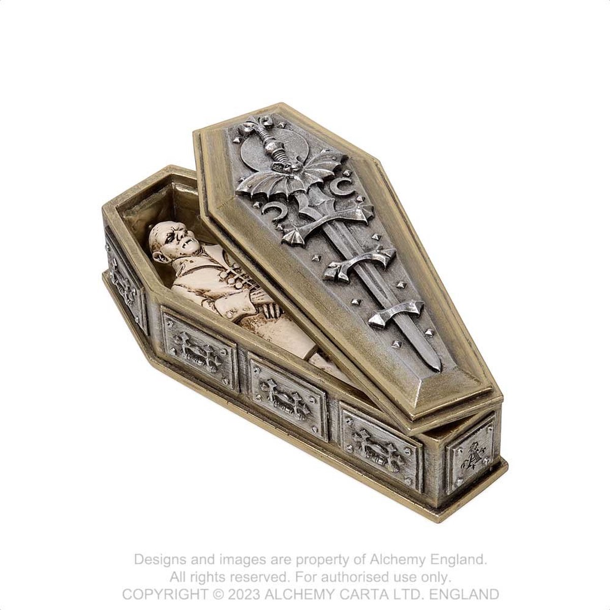 Alchemy - Nosferatu's Rest Casket & Figure Decoratieve opbergdoos - Multicolours