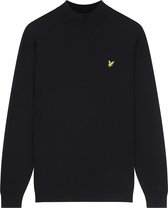 Lyle & Scott Roll Neck Jumper & Pulls & Gilets Homme - Pull - Sweat à capuche - Cardigan - Zwart - Taille XXL