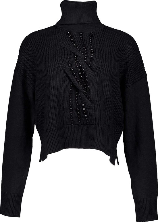 Pull Femme Liu Jo Zwart taille S bol